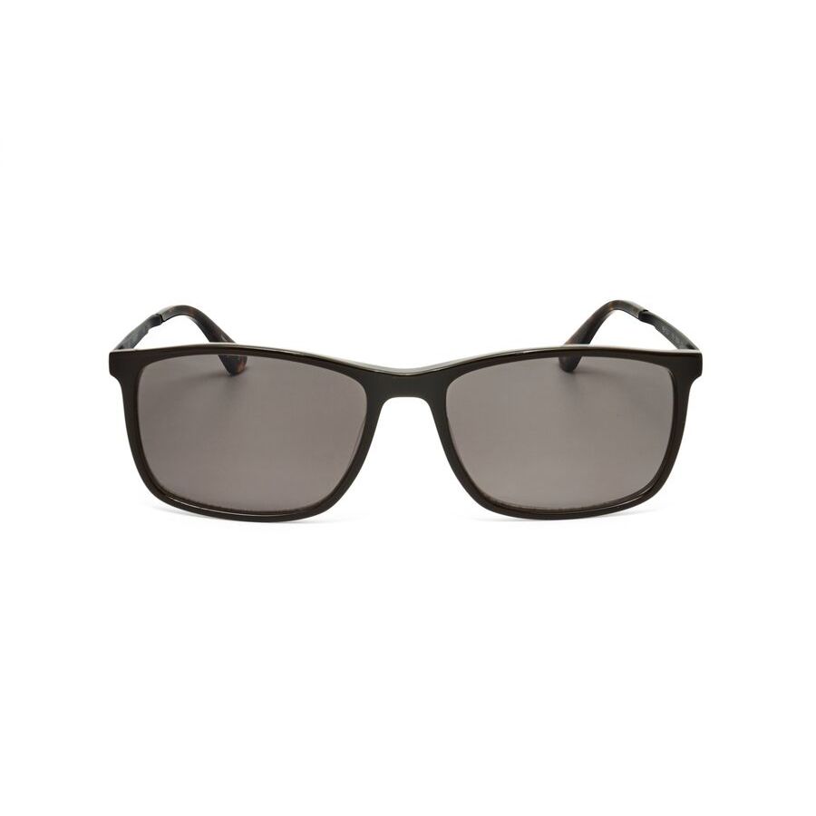 hackett men's brown rectangular sunglasses hek1230 1 002 3 hackett men's brown rectangular sunglasses hek1230 1 002 3