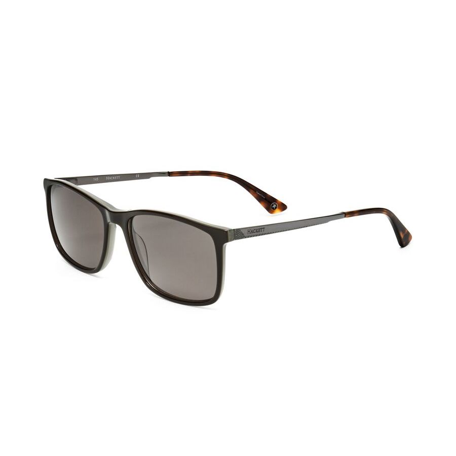 hackett men's brown rectangular sunglasses hek1230 1 002 3 hackett men's brown rectangular sunglasses hek1230 1 002 3