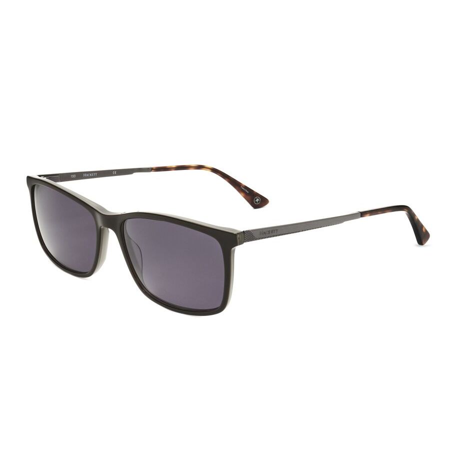 hackett men's brown rectangular sunglasses heks1230 1 hackett men's brown rectangular sunglasses heks1230 1