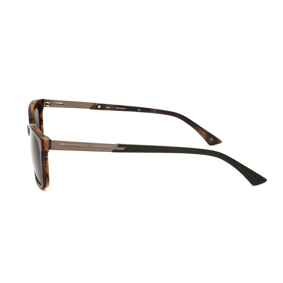 hackett men's brown rectangular sunglasses heks1245 hackett men's brown rectangular sunglasses heks1245