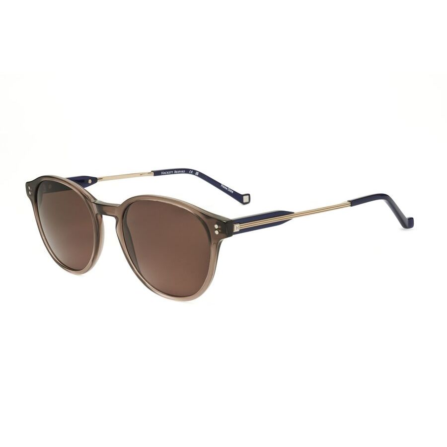 hackett men's brown round sunglasses hebs286 hackett men's brown round sunglasses hebs286