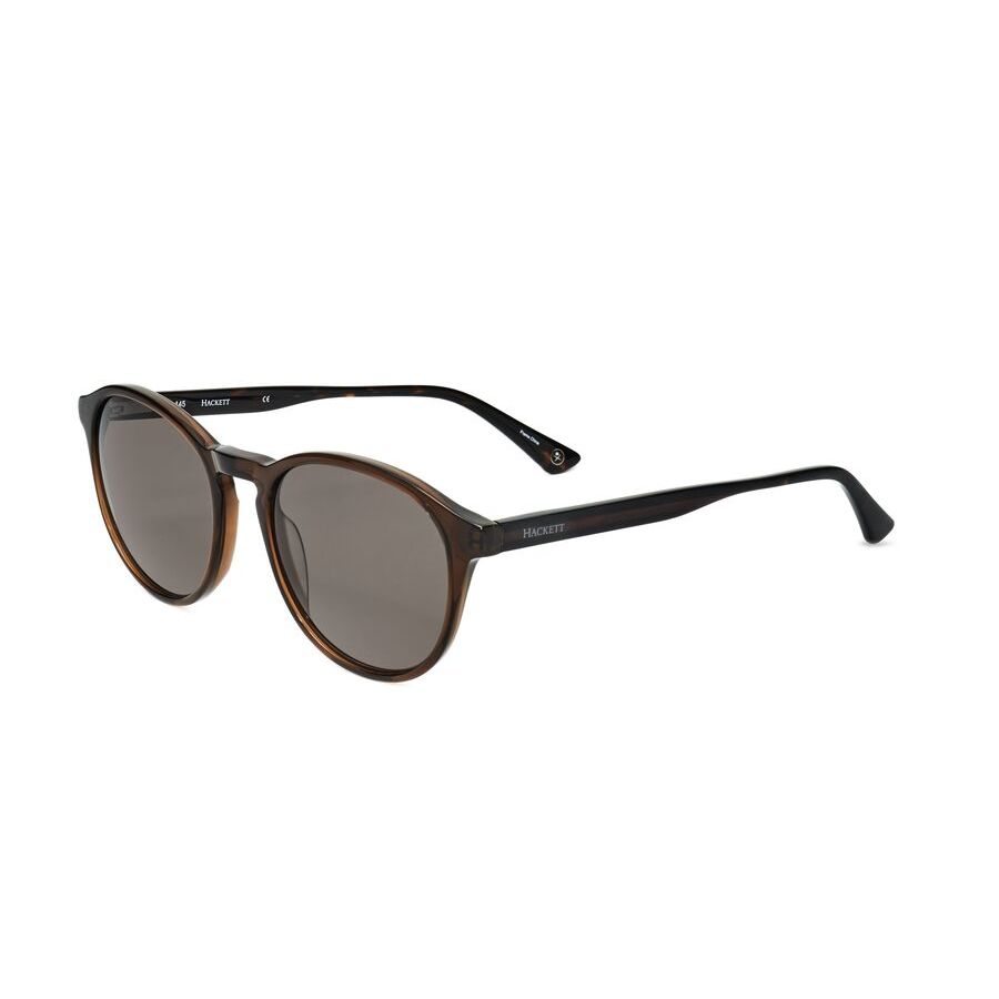 hackett men's brown round sunglasses hek1279 hackett men's brown round sunglasses hek1279