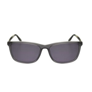 hackett men's grey rectangular sunglasses heks1235 1