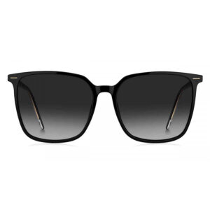 hugo boss gray shaded square ladies sunglasses boss 1523/s 0807/9o 57