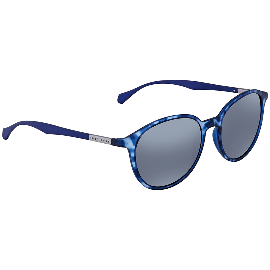 hugo boss grey mirror round men's sunglasses boss 0822/s yx2 53 hugo boss grey mirror round men's sunglasses boss 0822/s yx2 53