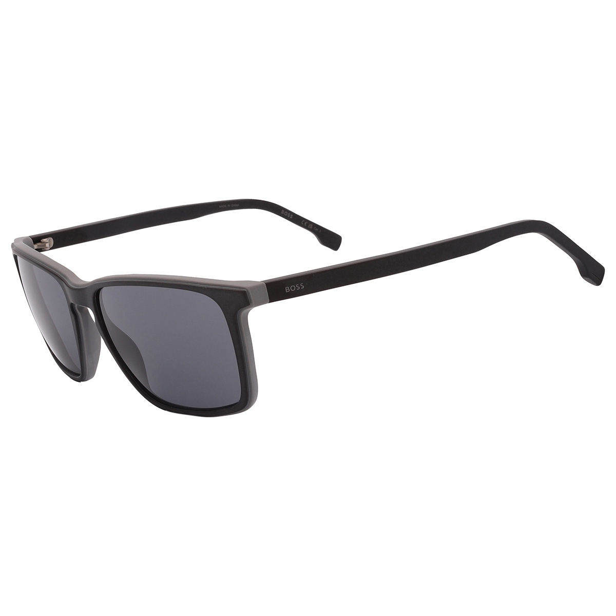 hugo boss grey rectangular men's sunglasses boss 1556/o/s 0o6w/ir 57 hugo boss grey rectangular men's sunglasses boss 1556/o/s 0o6w/ir 57