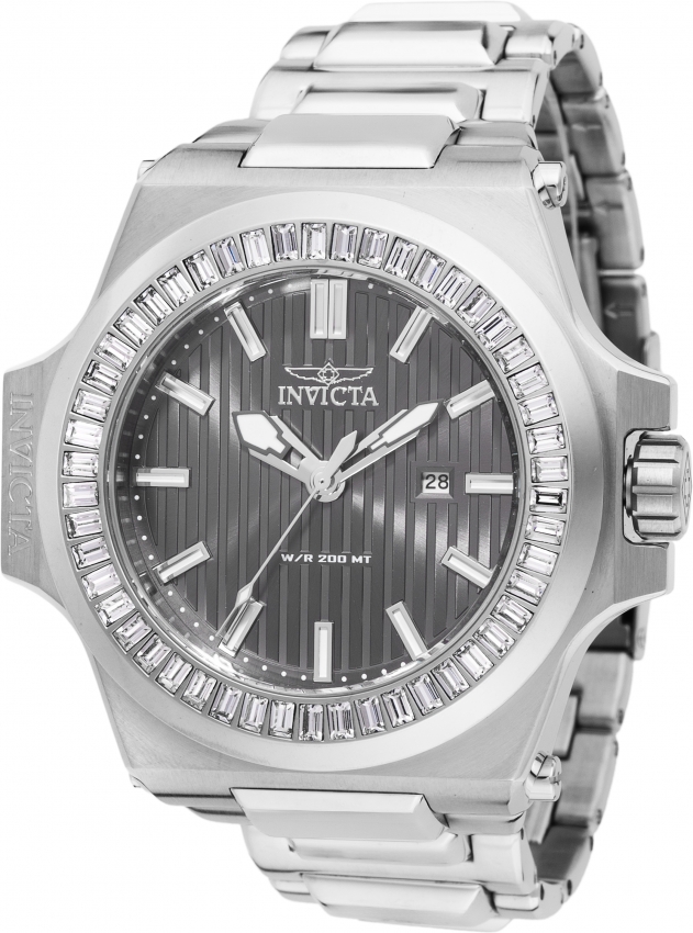 invicta akula quartz crystal gunmetal dial men's watch 49132 invicta akula quartz crystal gunmetal dial men's watch 49132