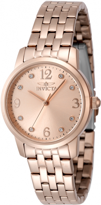 invicta angel quartz crystal rose gold dial ladies watch 48257 invicta angel quartz crystal rose gold dial ladies watch 48257