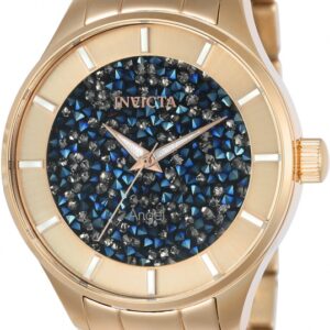 invicta angel rose dial ladies watch 24662