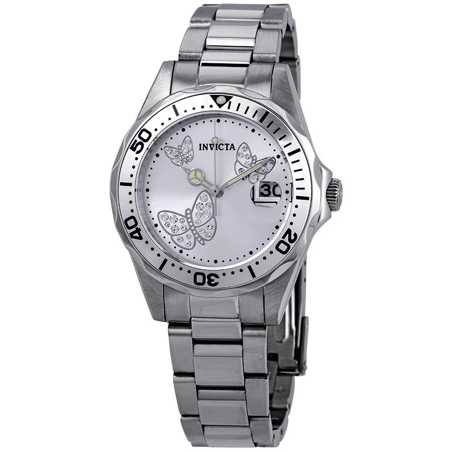 invicta angel silver dial ladies watch 12503 invicta angel silver dial ladies watch 12503