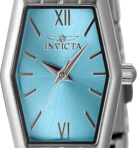 invicta angel tiffany blue dial ladies quartz watch 49063