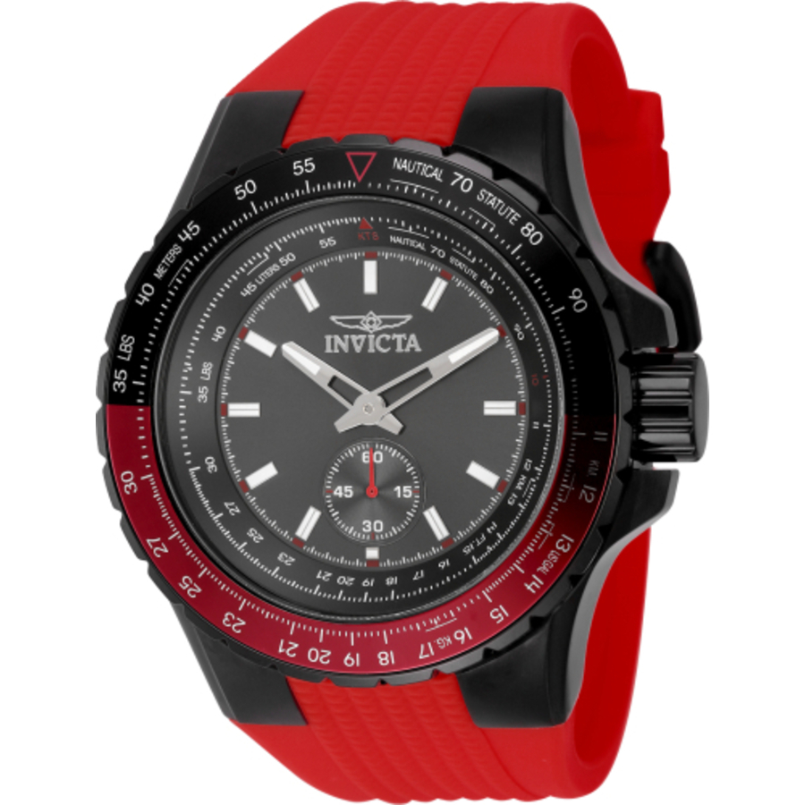 invicta aviator quartz gunmetal dial men's watch 49302 invicta aviator quartz gunmetal dial men's watch 49302