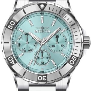 invicta aviator quartz tiffany blue dial ladies watch 49891