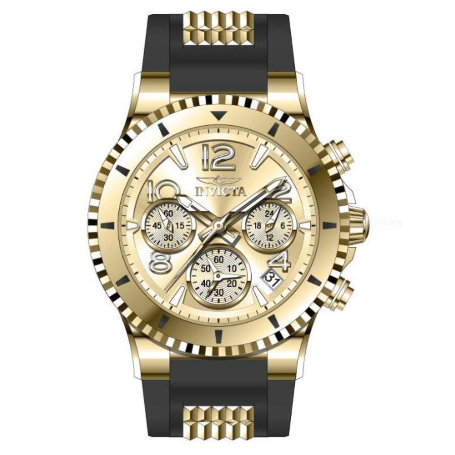 invicta blu chronograph quartz gold dial ladies watch 36909 invicta blu chronograph quartz gold dial ladies watch 36909