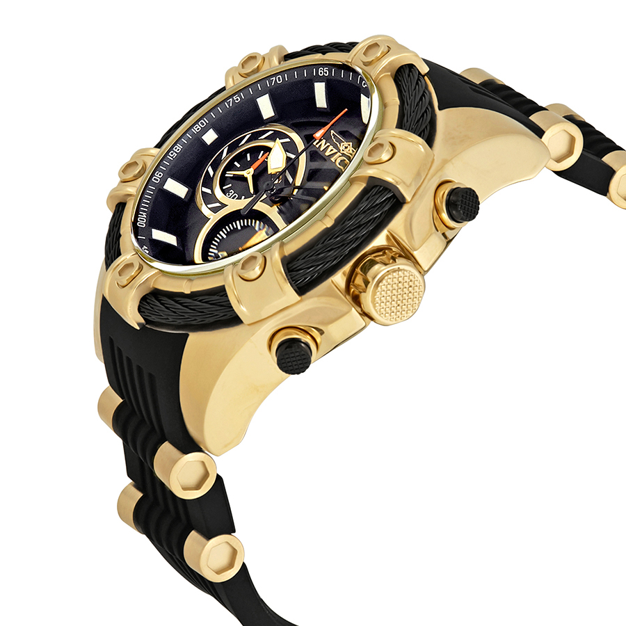 invicta bolt chronograph black dial men's watch 26818 invicta bolt chronograph black dial men's watch 26818