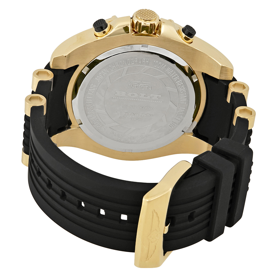 invicta bolt chronograph black dial men's watch 26818 invicta bolt chronograph black dial men's watch 26818