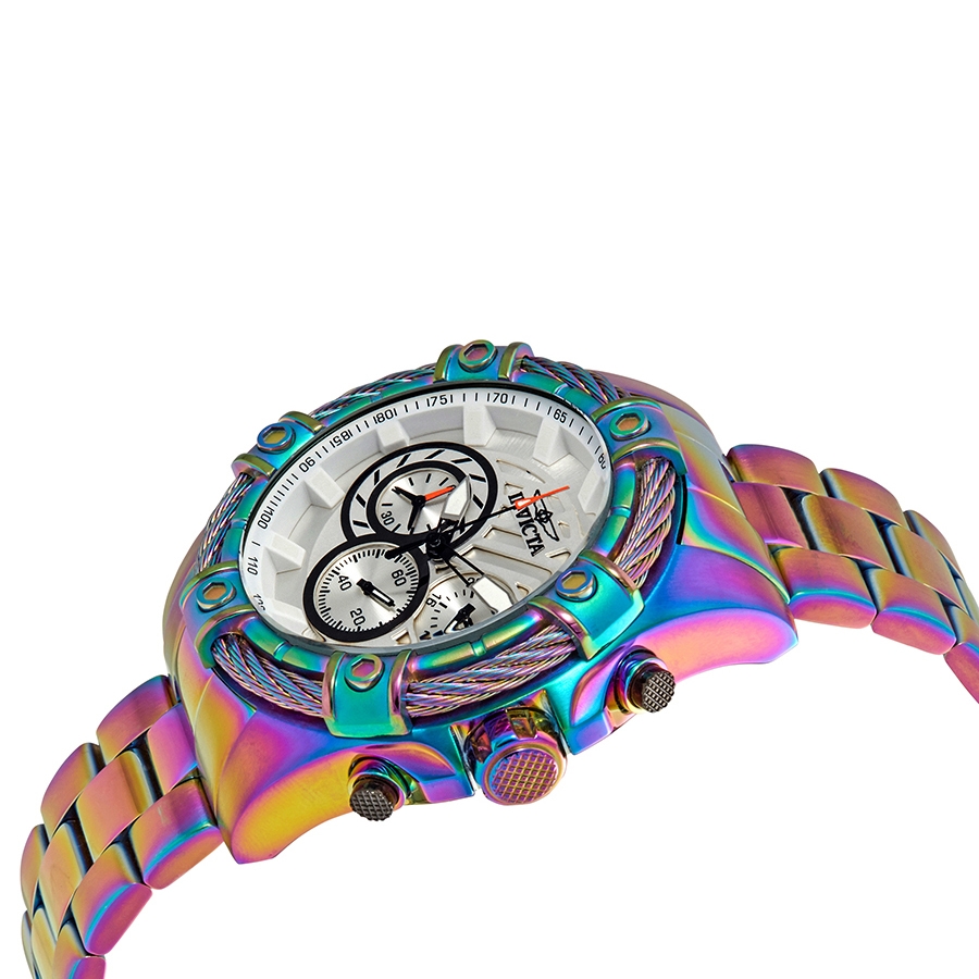 invicta bolt chronograph white dial men's watch 25520 invicta bolt chronograph white dial men's watch 25520