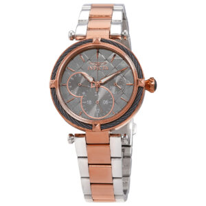 invicta bolt gunmetal dial two tone ladies watch 28963