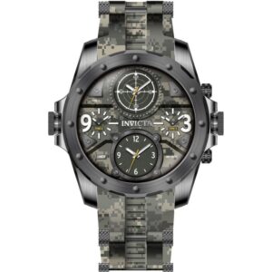 invicta coalition forces camouflage dial quartz men's watch 43768