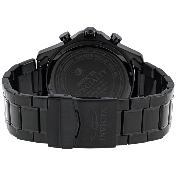 invicta ii collection black dial black ion plated men's watch 0383 invicta ii collection black dial black ion plated men's watch 0383