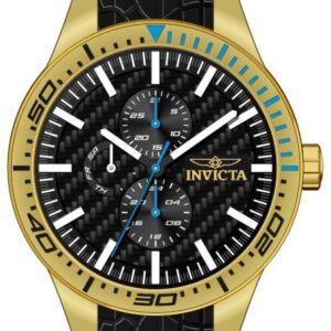 invicta invicta racing quartz black dial men's watch 48874