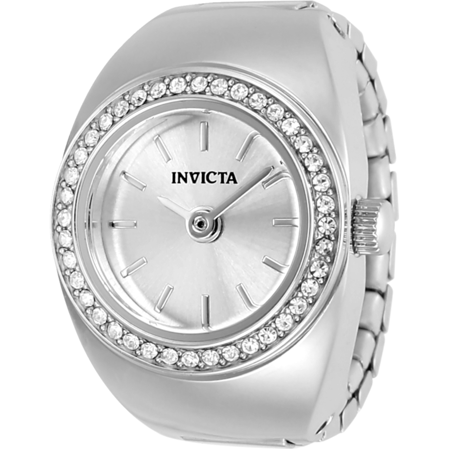 invicta mini angel quartz crystal silver dial ladies watch 48943 invicta mini angel quartz crystal silver dial ladies watch 48943