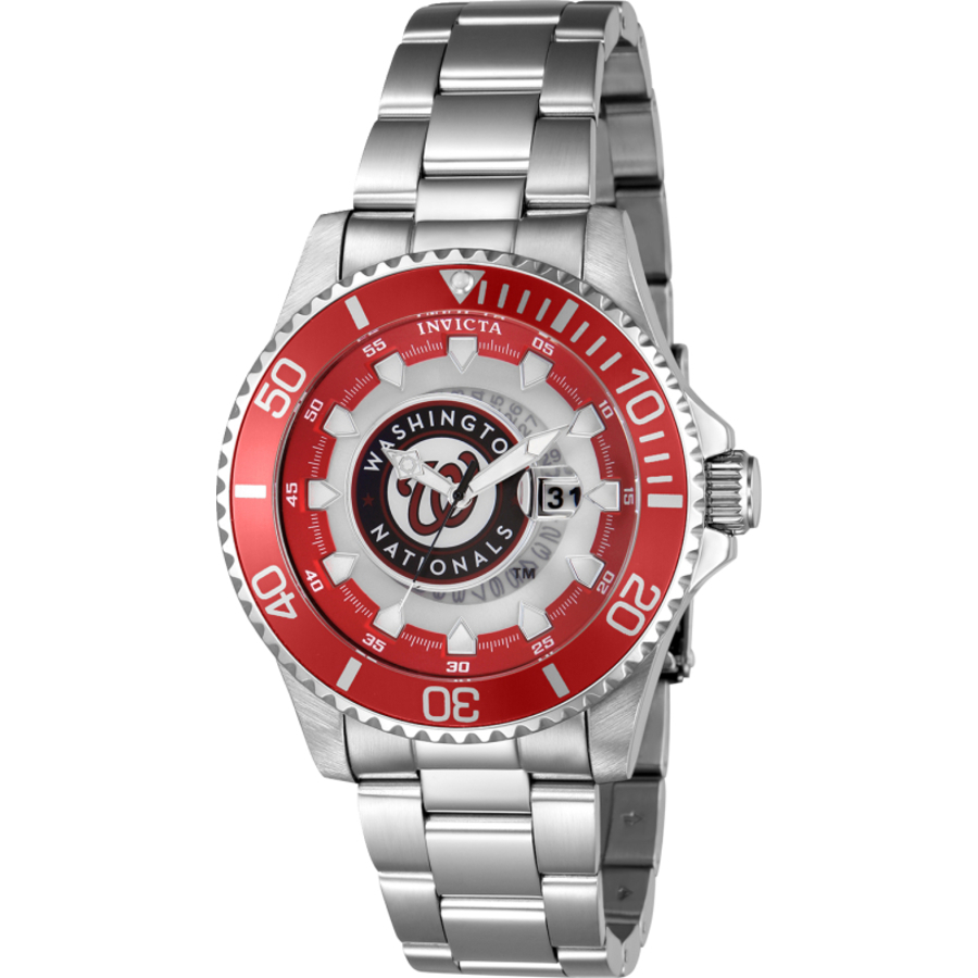 invicta mlb washington nationals quartz men's watch 43483 invicta mlb washington nationals quartz men's watch 43483