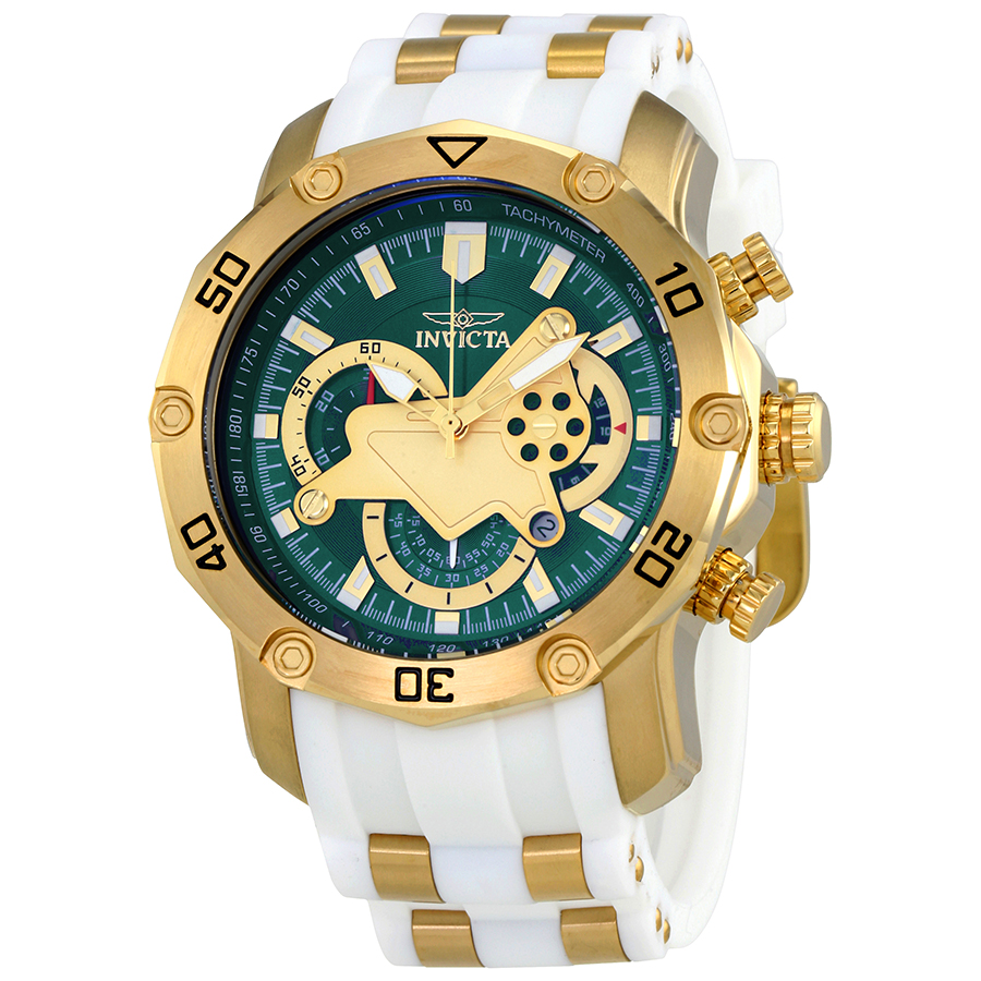 invicta pro dive chronograph green dial men's watch 23422 invicta pro dive chronograph green dial men's watch 23422
