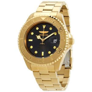 invicta pro diver automatic date black dial men's watch 28952