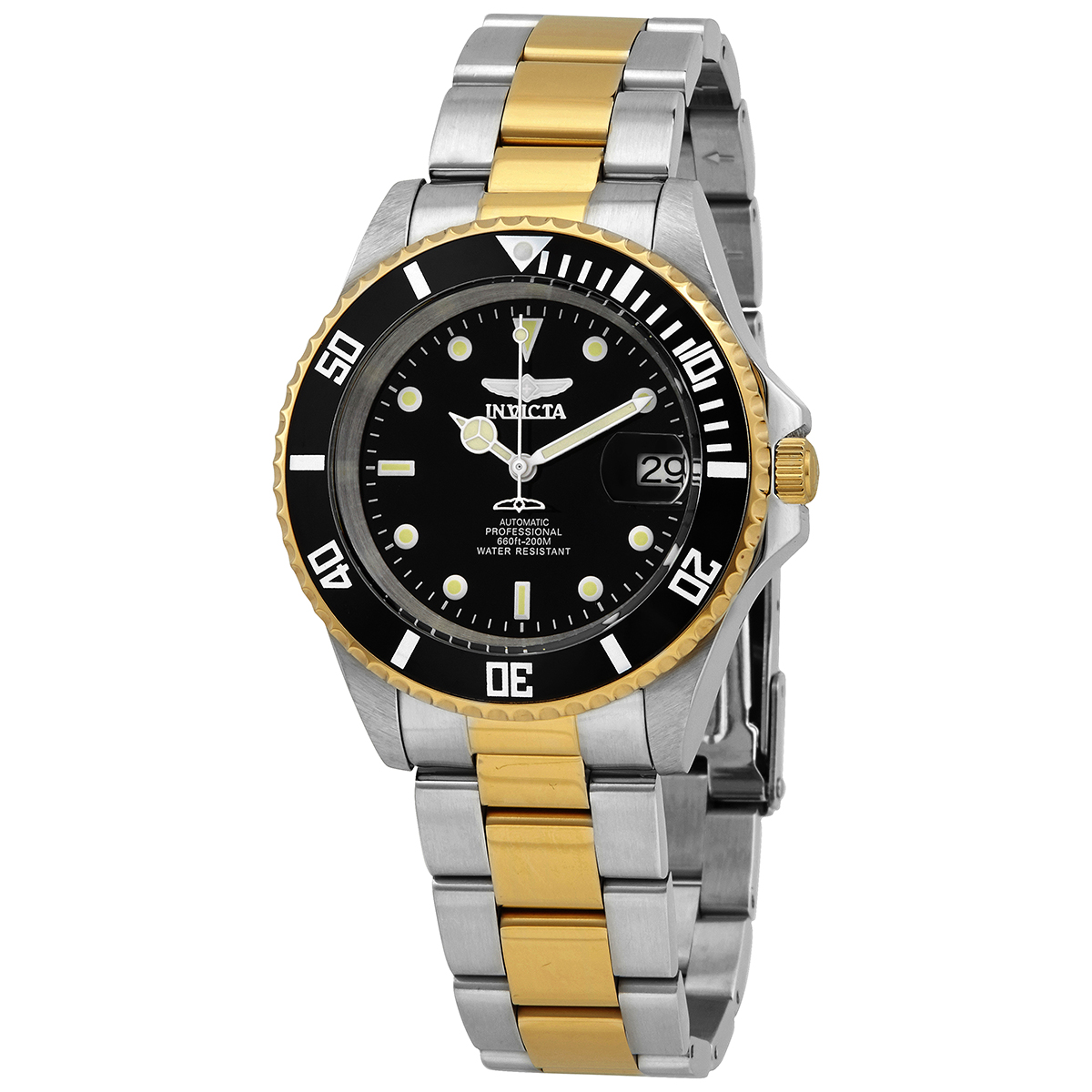 invicta pro diver automatic black dial men's watch 28663 invicta pro diver automatic black dial men's watch 28663