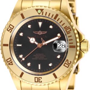invicta pro diver automatic black dial men's watch 28664