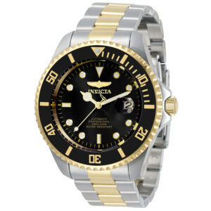 invicta pro diver automatic black dial men's watch 34041