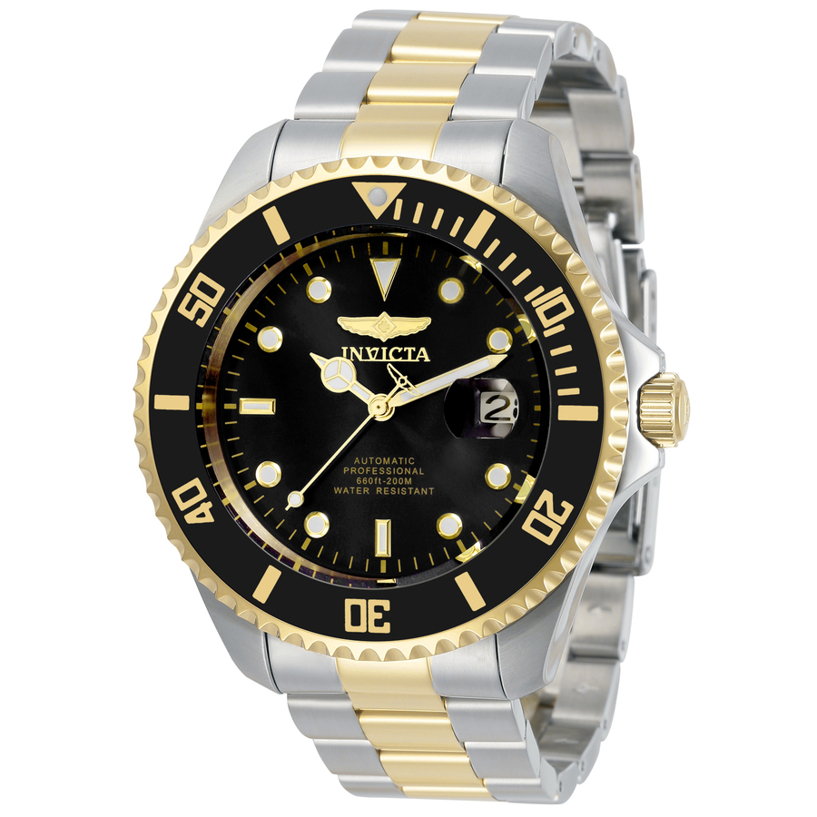 invicta pro diver automatic black dial men's watch 34041 invicta pro diver automatic black dial men's watch 34041