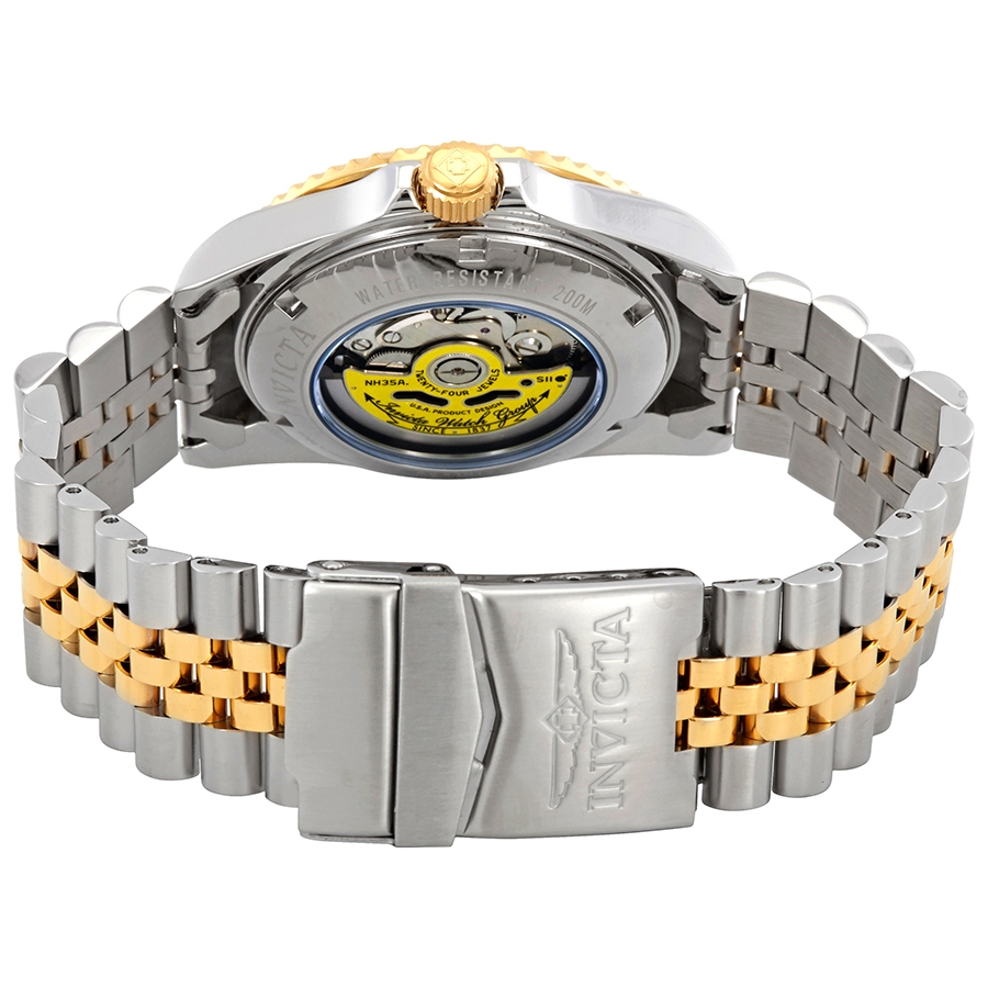 invicta pro diver automatic gold dial batman bezel men's watch 29181 invicta pro diver automatic gold dial batman bezel men's watch 29181