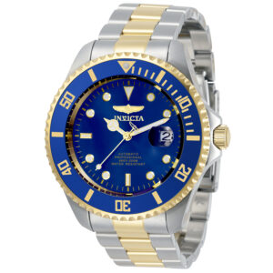 invicta pro diver blue dial men's watch 34042