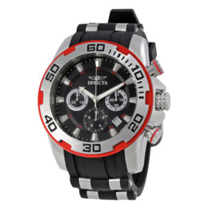 invicta pro diver chronograph black dial men's watch 22307