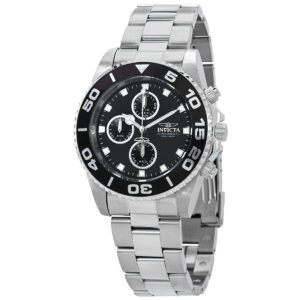 invicta pro diver chronograph black dial men's watch 28689