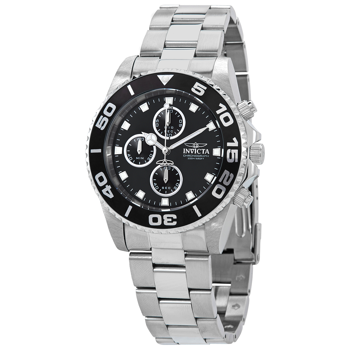 invicta pro diver chronograph black dial men's watch 28689 invicta pro diver chronograph black dial men's watch 28689