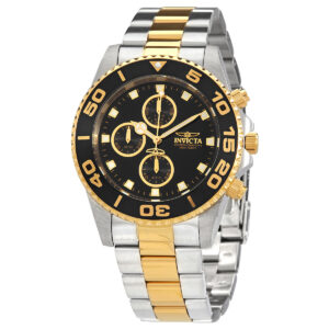 invicta pro diver chronograph black dial men's watch 28691