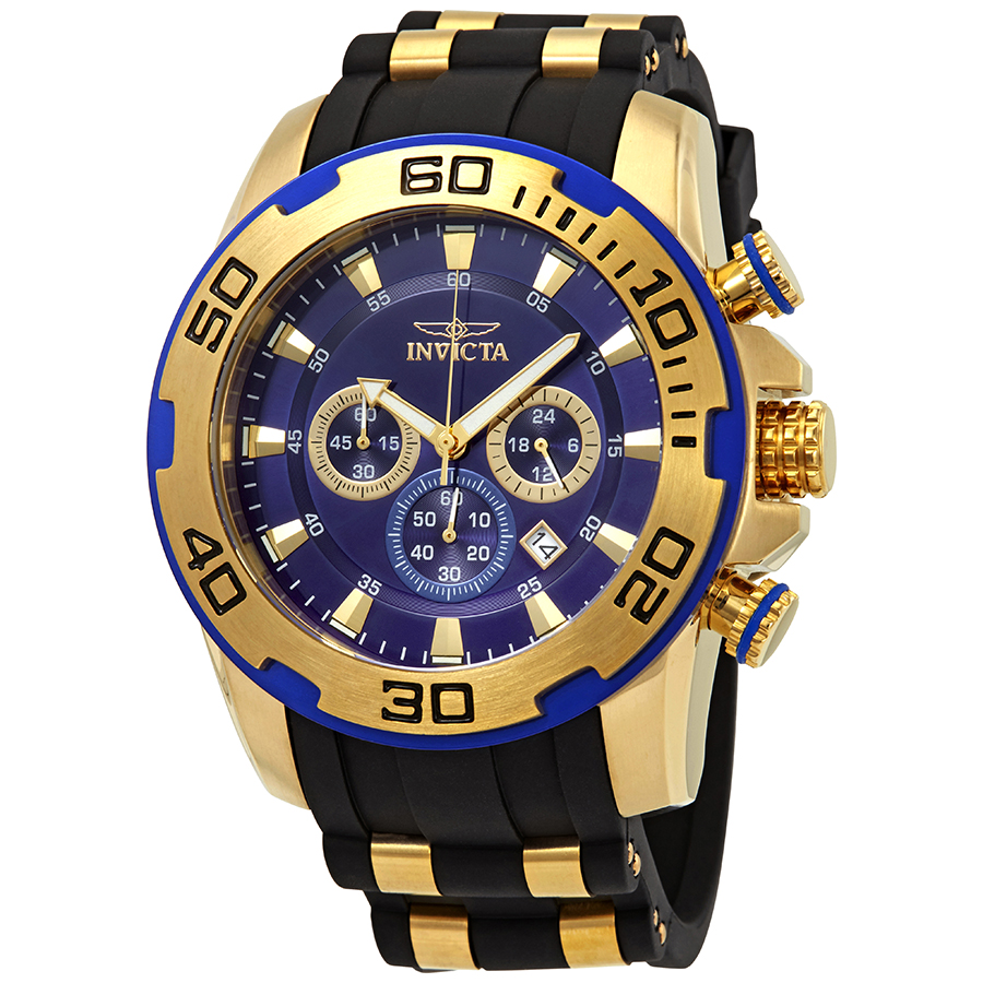 invicta pro diver chronograph blue dial men's watch 22313 invicta pro diver chronograph blue dial men's watch 22313