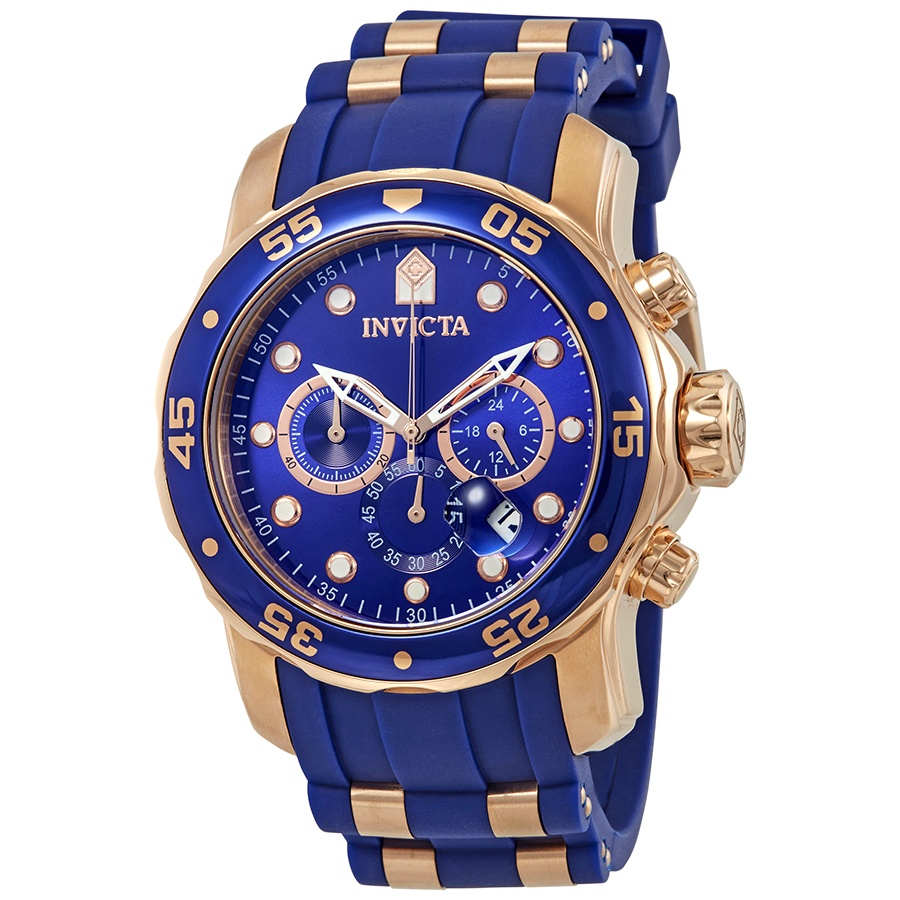 invicta pro diver chronograph blue dial men's watch 18197 invicta pro diver chronograph blue dial men's watch 18197