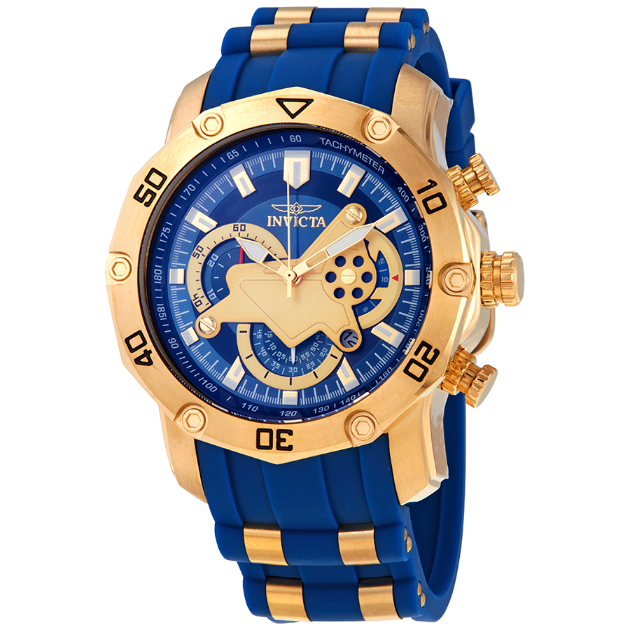 invicta pro diver chronograph blue dial men's watch 22798 invicta pro diver chronograph blue dial men's watch 22798