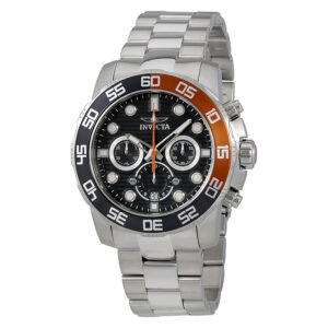 invicta pro diver chronograph charcoal dial men's watch 22230