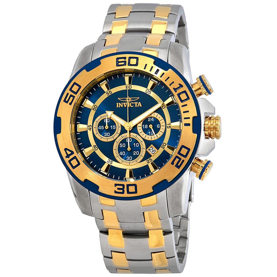 invicta pro diver chronograph dark blue dial men's watch 26296 invicta pro diver chronograph dark blue dial men's watch 26296