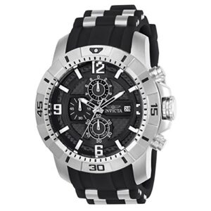 invicta pro diver chronograph black dial men's watch 24962