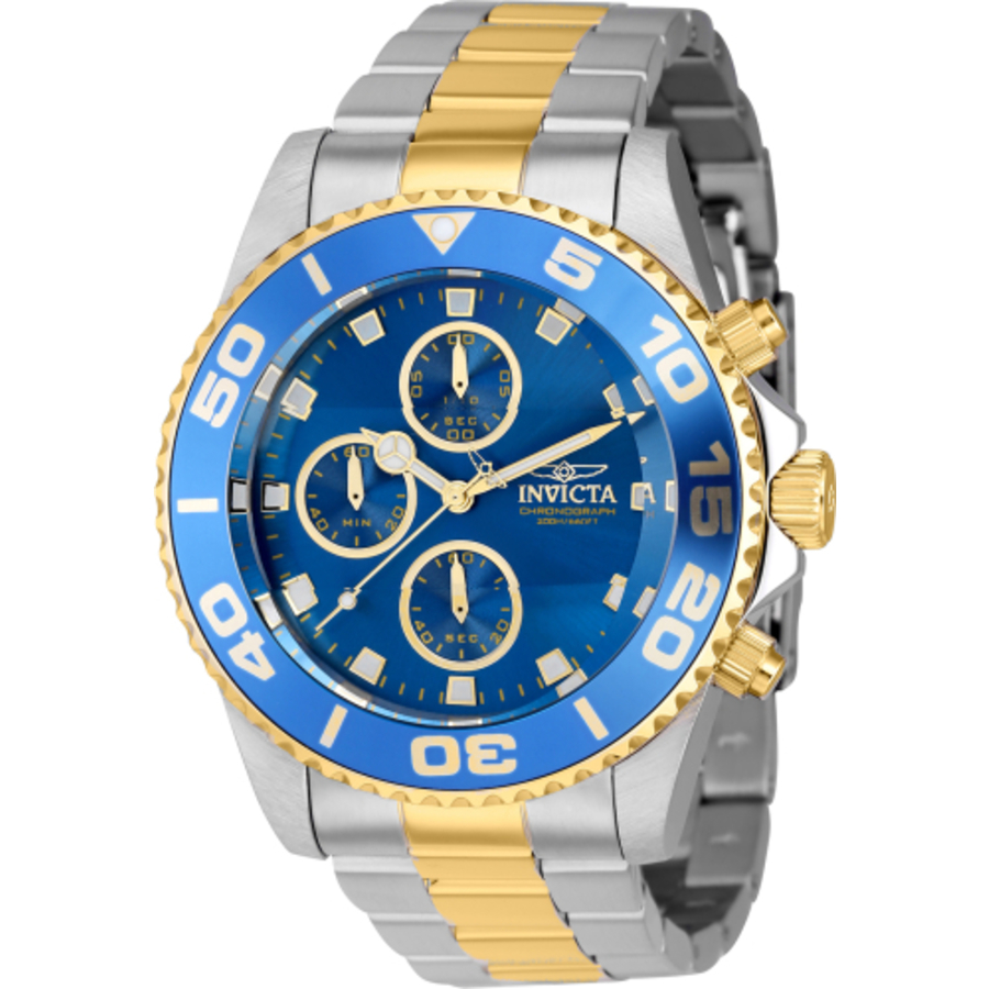 invicta pro diver chronograph quartz blue dial men's watch 43408 invicta pro diver chronograph quartz blue dial men's watch 43408