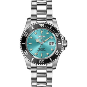 invicta pro diver date quartz blue dial men's watch 47356