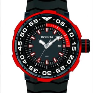 invicta pro diver ocean voyage quartz black dial men's watch 48341