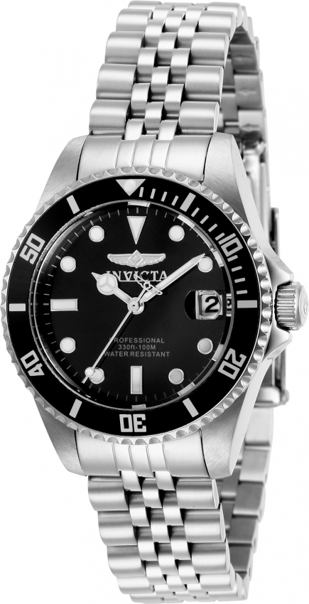 invicta pro diver quartz black dial stainless steel ladies watch 29186 invicta pro diver quartz black dial stainless steel ladies watch 29186