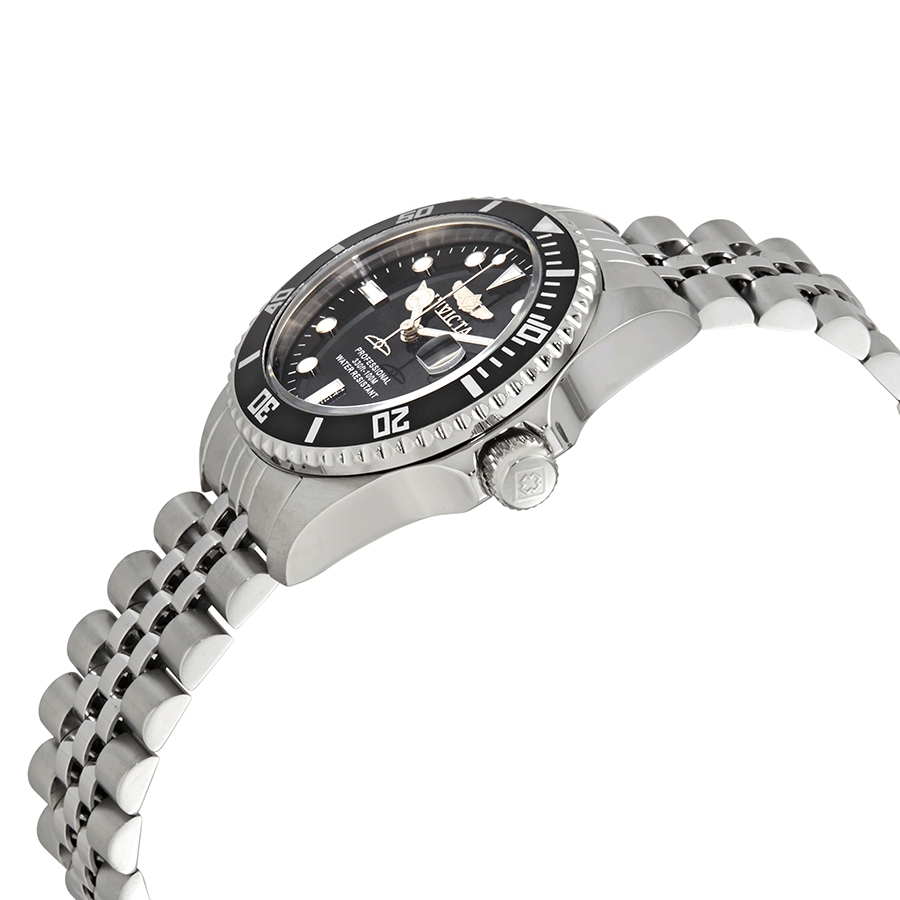 invicta pro diver quartz black dial stainless steel ladies watch 29186 invicta pro diver quartz black dial stainless steel ladies watch 29186